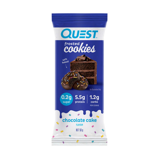 Quest Frosted Cookies Chocolate Cake Flavour | 50g