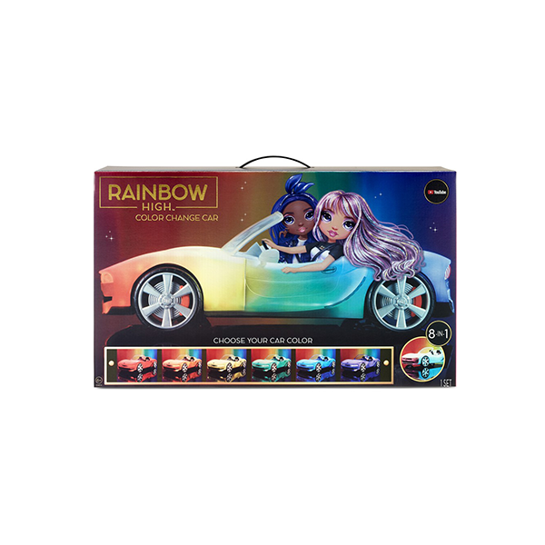 Rainbow High Colour Change Car