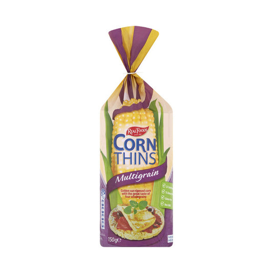 Real Foods Multigrain Corn Thins | 150g