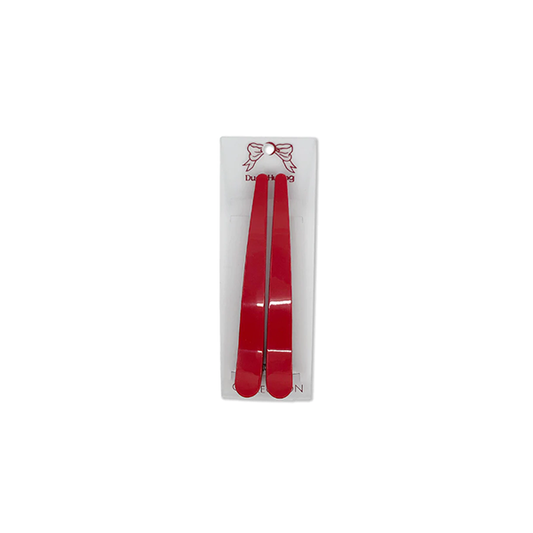 Red Hair Sectioning Clips 2 Pack