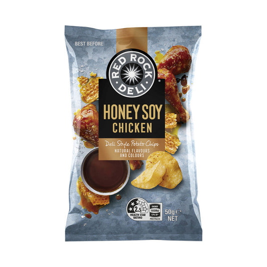 Red Rock Deli Honey Soy Chicken Potato Chips | 50g