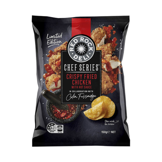 Red Rock Deli Potato Chips Crispy Chicken & Hot Sauce | 150g