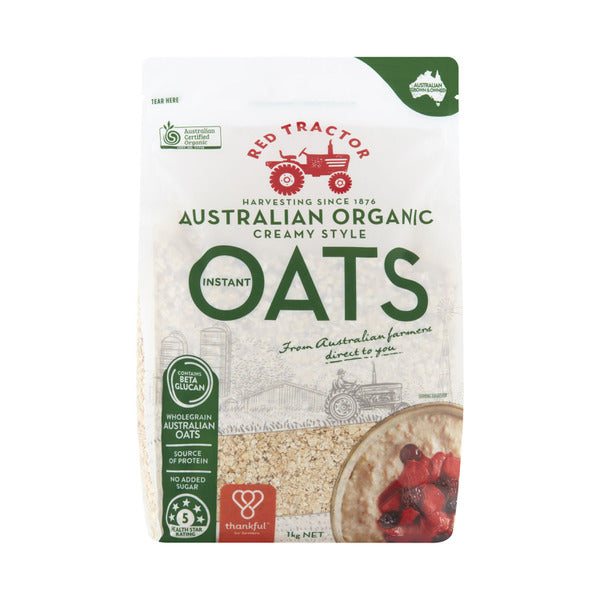 Red Tractor Organic Instant Oats | 1kg