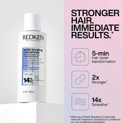 Redken Acidic Bonding Concentrate Intensive Treatment Bottle 150ml