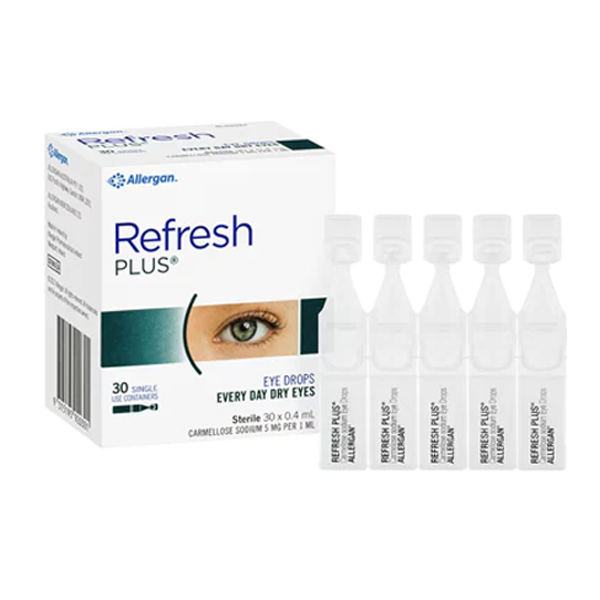 Refresh Plus Lubricant Eye Drops 0.4ml x 30 Vials