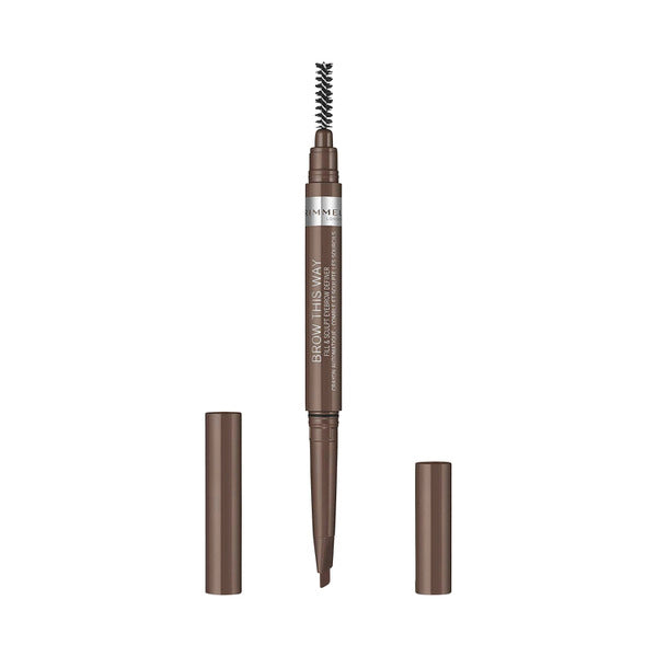 Rimmel Brow This Way 2 In1 Eyebrow Medium Brown 0.4g | 1 each