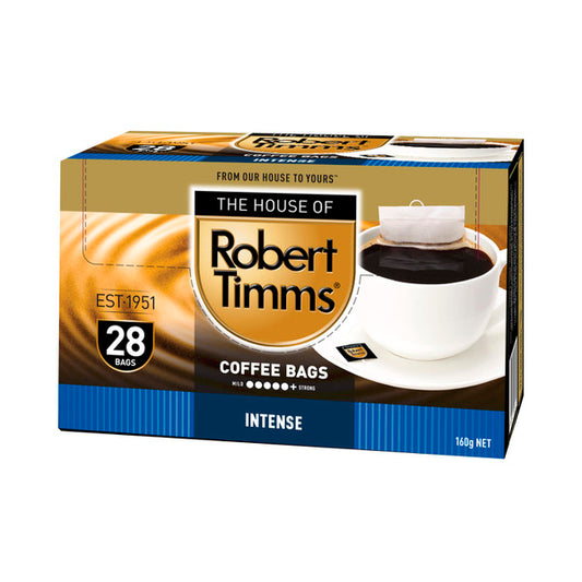 Robert Timms Intense Coffee Bags | 28 pack