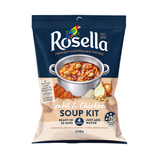 Rosella Lentil & Chickpea Soup Kit | 208g