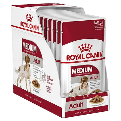 Royal Canin Medium Breed Adult Pouch 140gx40