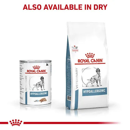 Royal Canin Veterinary Diet Hypoallergenic Dog Food 400gx12