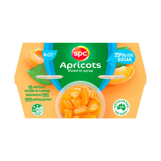 SPC Apricot Less Sugar | 4 pack
