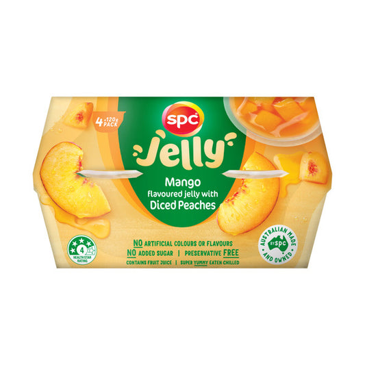 SPC Diced Peaches In Mango Jelly | 480g