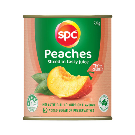 SPC Peach Slices in Juice Canned | 825g