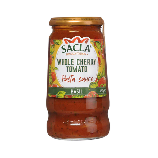 Sacla Cherry Tomato & Basil Pasta Sauce | 420g