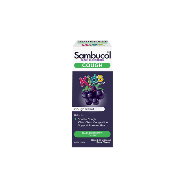 Sambucol Kids Cough Relief Liquid 120ml