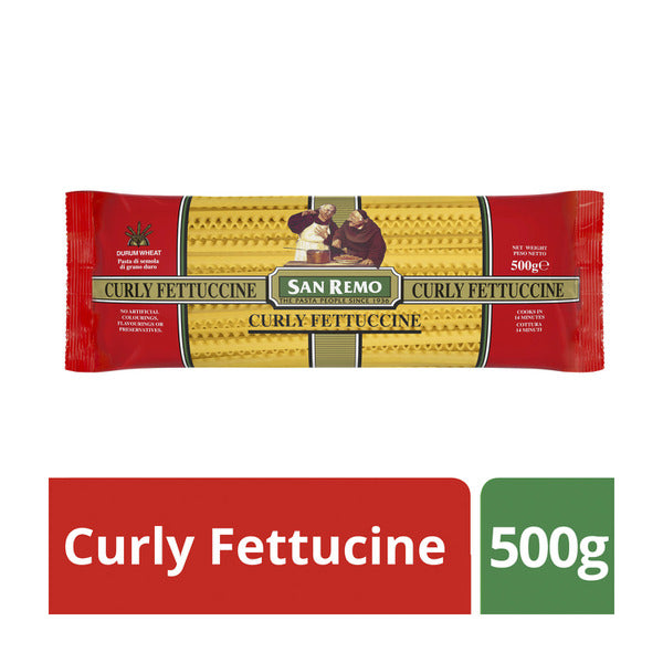 San Remo Curly Fettuccine Pasta No 80 | 500g