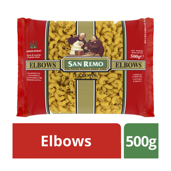 San Remo Pasta Elbows No 35 | 500g – Shop & Dispatch
