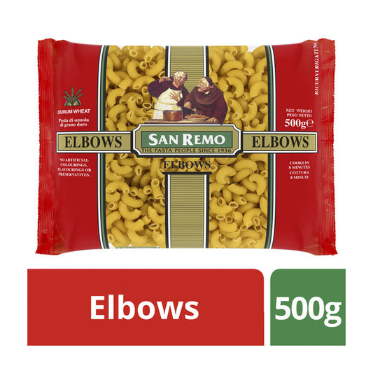 San Remo Pasta Elbows No 35 | 500g