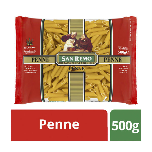 San Remo Penne Rigati Pasta No 18 | 500g