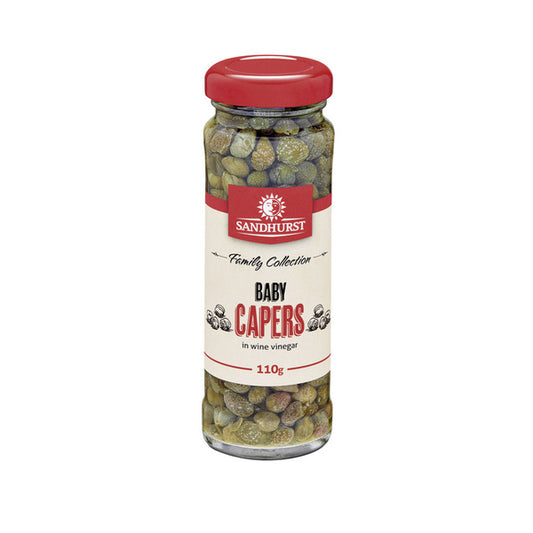 Sandhurst Capers Baby Wine Vinegar | 110g