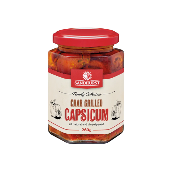 Sandhurst Char Grilled Capsicum | 260g