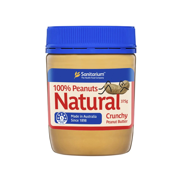 Sanitarium Natural Crunchy Peanut Butter Spread | 375g