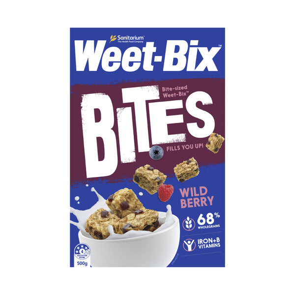 Sanitarium Weet-Bix Bites Wild Berry Cereal | 500g