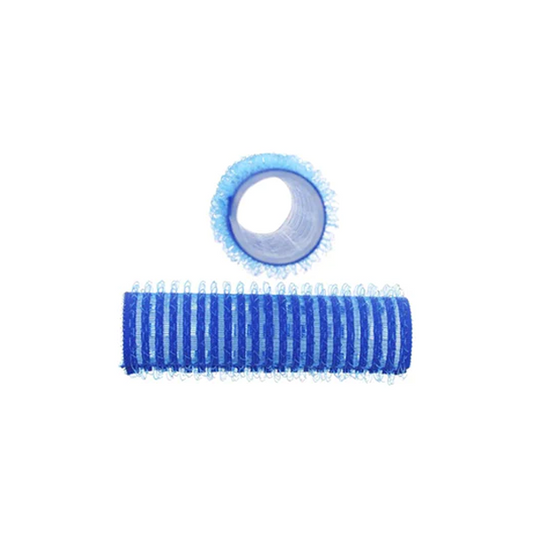 Santorini Blue Velcro Rollers 15mm 12 Pack