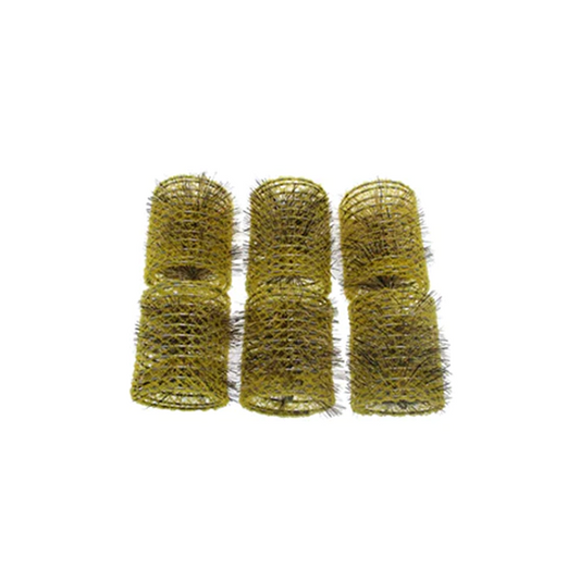 Santorini Brush Rollers Yellow 47mm 6pk