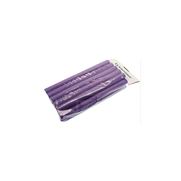 Santorini Flexible Rollers Medium Purple 20mm 18pk