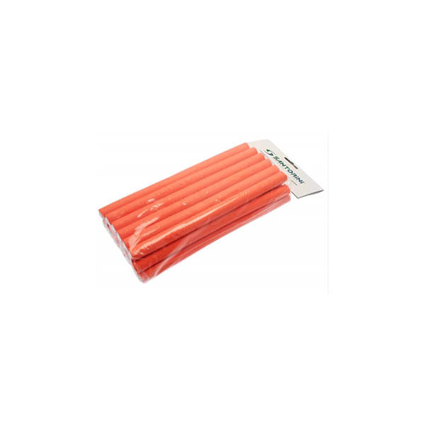 Santorini Flexible Rollers Small Orange 16mm 18pk