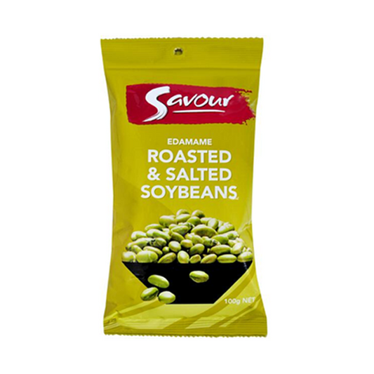 Savour Edamame Roasted & Salted Soy Beans | 100g