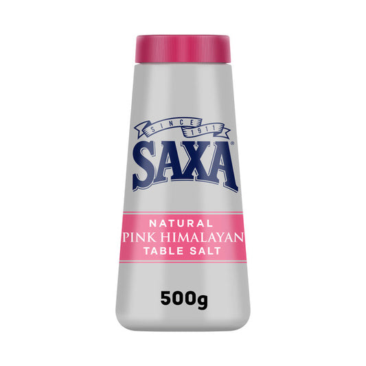 Saxa Natural Pink Himalayan Table Salt Shaker | 500g
