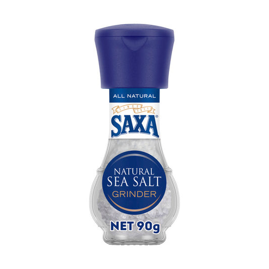 Saxa Natural Sea Salt Grinder | 90g