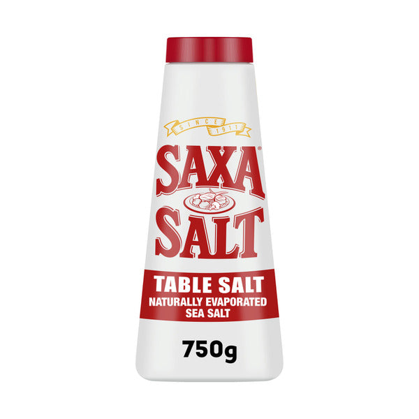 Saxa Table Salt Shaker 750g Shop & Dispatch