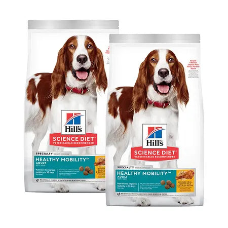 Science Diet Healthy Mobility Adult Dog Food 12kgx2