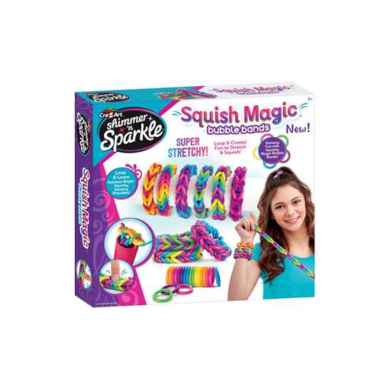 Shimmer N Sparkle Squish Magic Bubble Bands