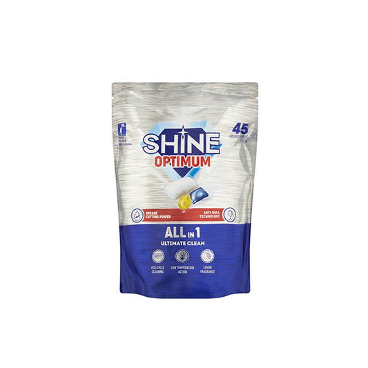 Shine Optimum All In One Ultimate Clean Pods 45 Pack