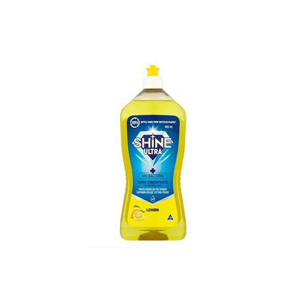 Shine Ultra Dishwashing Liquid Concentrate Antibacterial 900ml