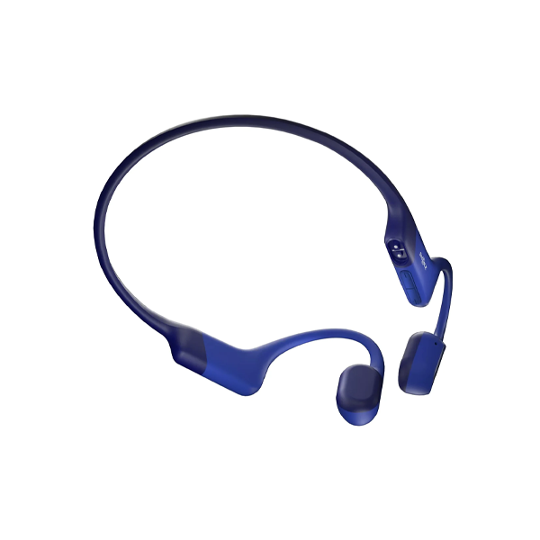 Shokz OpenRun Wireless Open-Ear Headphones (Blue)