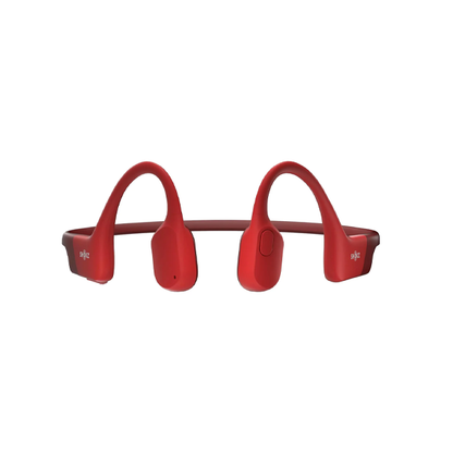 Shokz OpenRun Wireless Open-Ear Headphones (Red)