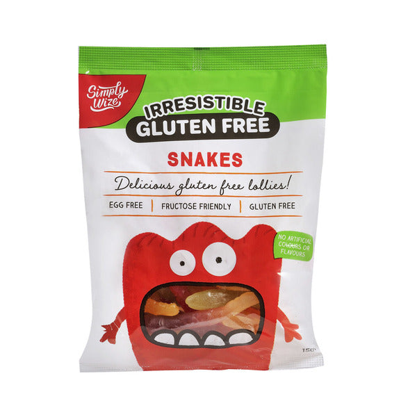 Simply Wize Irresistible Snakes | 150g – Shop & Dispatch