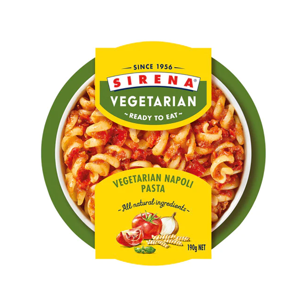 Sirena Vegetarian Napoli Pasta | 190g