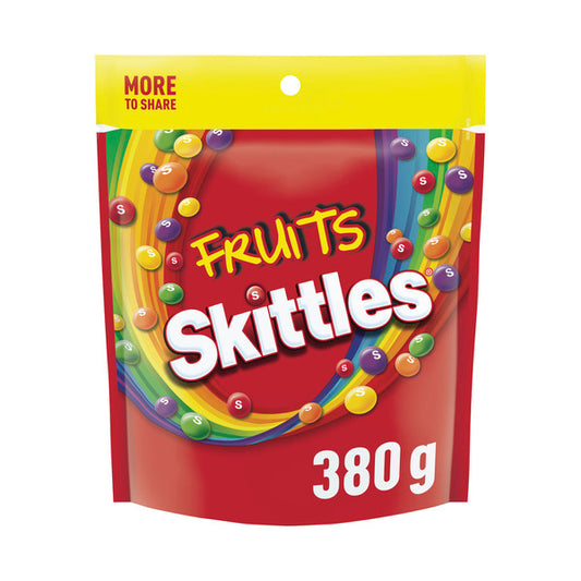 Skittles Fruits Chewy Lollies Party Share Bag | 380g
