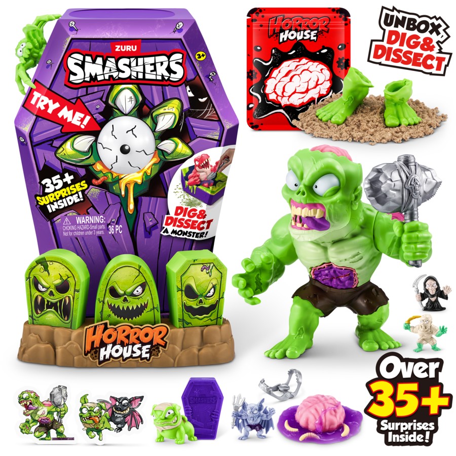 Smashers Mega Horror House Series 1 - Assorted*