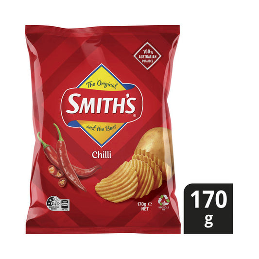 Smith's Crinkle Chilli Potato Chips | 170g