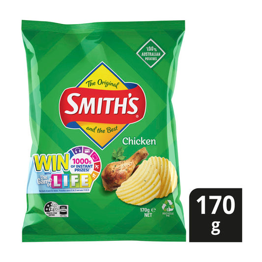 Smith's Crinkle Cut Chicken Potato Chips | 170g