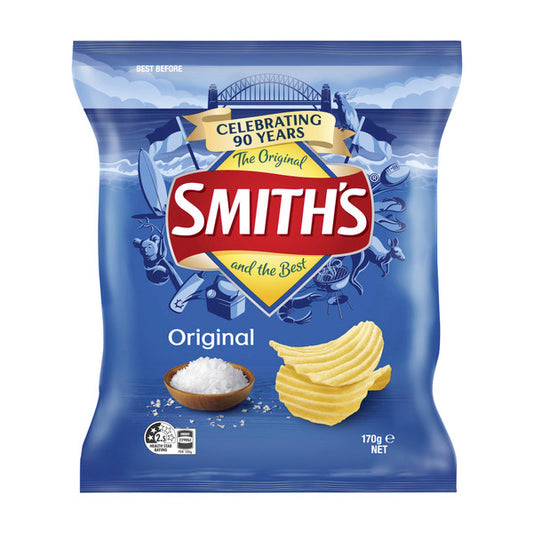 Smith's Crinkle Cut Original Potato Chips | 170g