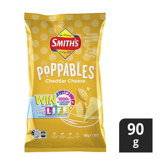 Smith's Poppables Cheddar Cheese | 90g