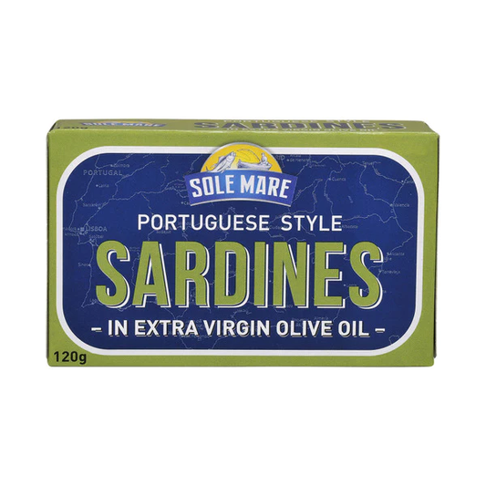 Sole Mare Portuguese Style Sardines In Extra Virgin Olive Oil | 120g